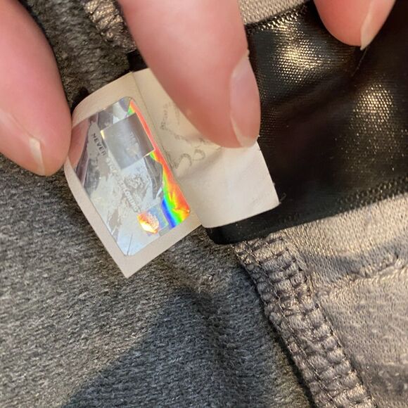 The North Face Heather Grey Full Zip Long Sleeve Jacket Size Medium Mens - Picture 6 of 7